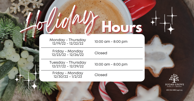 Holiday Hours 2022