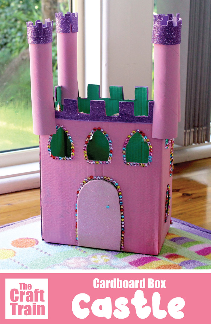 cardboard castle